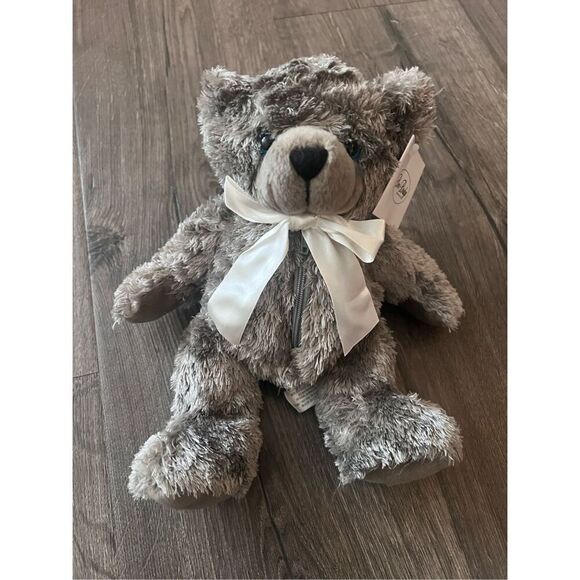 Tooth fairy Plush Ben Bridge Benny The Bear XVII Blue Eyes 10” Zips 2004 Gray - Picture 1 of 6